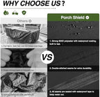 Porch Shield Waterproof Rectangular Patio Table Cover 84 x 56 inch - Image 3