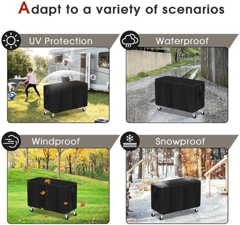 Grill Table Cover 47" for PARGRILL Three-Shelf Outdoor Grill Table - Image 4