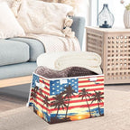 Bolaz American Flag Coconut Tree Storage Bins - Image 5