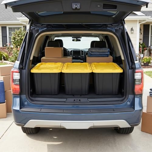 6 Pack 27 Gallon Heavy Duty Storage Bins - Image 2
