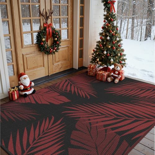 GENIMO Outdoor Rug, Waterproof Plastic Rugs - Image 3