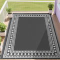 RURALITY Outdoor Rugs 5x8 Waterproof by RURALITY