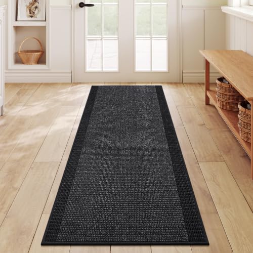 2x5 Hallway Kitchen Runner Rug Non Slip Washable by QiCaiJia