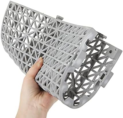 12 Pack 12" x 12" Interlocking Rubber Bathroom Flooring Tiles Non-Slip Splicing - Image 4