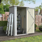 Patiowell 3x3 FT Storage Shed, Small Metal Shed by Patiowell
