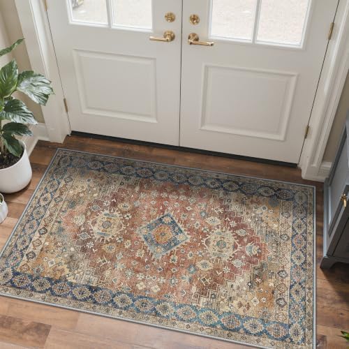 GENIMO Indoor Outdoor Rug, Washable by GENIMO