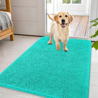 OLANLY Dog Door Mat for Muddy Paws 44x32, Super Absorbent Chenille Mud Mat by OLANLY
