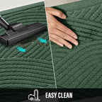 HIYARD Sturdy Front Door Mat, Absorbent Muddy Dirt Resist Welcome Door Mats - Image 7