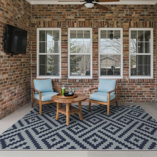 GENIMO Outdoor Rug, Waterproof Plastic Rugs - Image 7