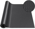Breling 24 in X 10 ft Rubber Diamond Plate Garage Floor Mat by Breling