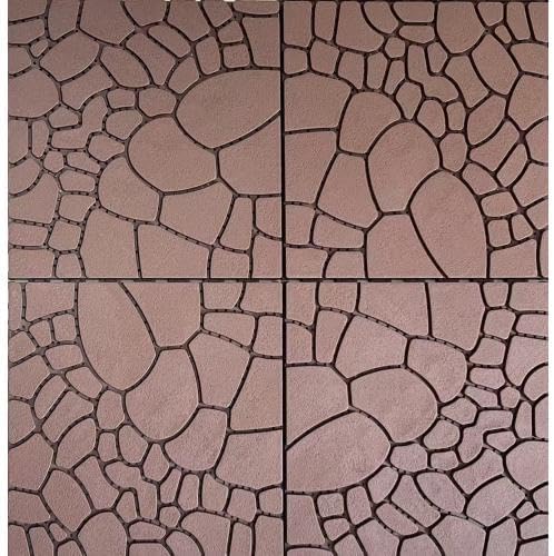 Plastic Interlocking Patio Deck Tiles by Unknown