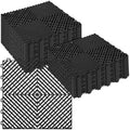 Interlocking Drainage Tiles 12" x 12" Modular Interlocking Cushion by ToLanbbt