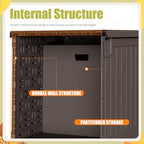 Devoko HDPE 240 Gallon Deck Box Double-Wall - Image 2