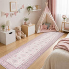 2x8 Runner Rug Washable Non Slip Boho Floor Mat by Nestiva