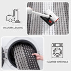 Kitinjoy Indoor Outdoor Door Mat, 48x32 Non-Slip Dirt Trapper Doormats - Image 5