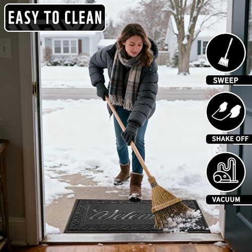 Yimobra Welcome Mat, Heavy Duty Sturdy Door Mats - Image 6