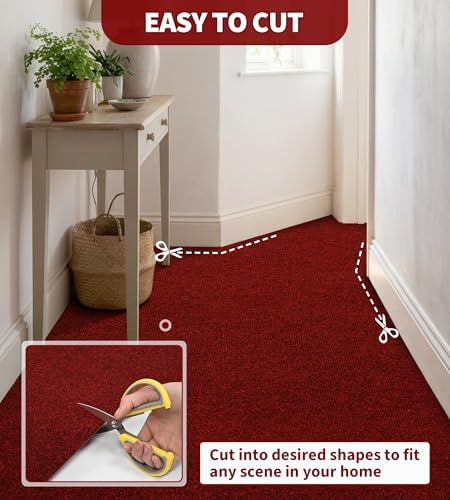 jxgzyy 850GSM Red Runner Rug - Image 5