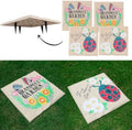 4Pcs Large Stepping Stones Outdoor Garden Walkway, Durable Plastic Pavers by MARCHROSE