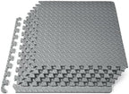 ProsourceFit Exercise Puzzle Mat ½-inch, EVA Interlocking Foam Floor Tiles by ProsourceFit