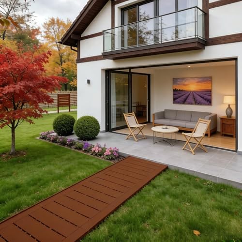 31" x 5.5' Garden Pathway Interlocking Plastic Walkway - Image 2