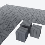 Deck Tiles - Plastic Interlocking Patio Flooring, Waterproof & All Weather by Unknown