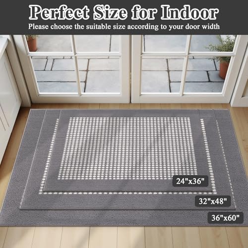 Ileading Indoor Door Mat, Absorbent Muddy Mats - Image 7