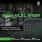 Interlocking Rubber Floor Tiles – Heavy Duty 100% Rubber Gym Flooring - Image 7