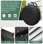 Wall Mounted Non Oscillating Fan Cover, Outdoor Waterproof Industrial Fan - Image 4