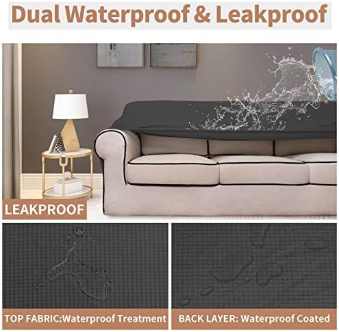 Easy-Going 100% Waterproof Couch Cover, 3 Cushion Oversized Sofa Cover - Image 3