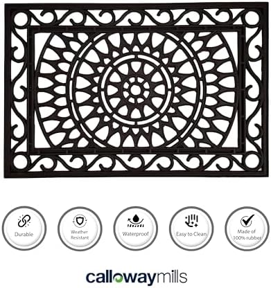 Calloway Mills 153801830 Sungate Rubber Doormat - Image 5