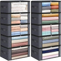 Fab totes 35L Closet Organizers, Foldable Under Bed Storage Containers by Fabtotes