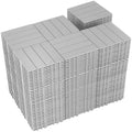 216 PCS Plastic Interlocking Deck Tiles by SkillMaid