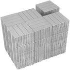 216 PCS Plastic Interlocking Deck Tiles by SkillMaid