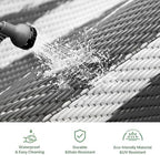 GENIMO Outdoor Rug, Waterproof Plastic Rugs - Image 5