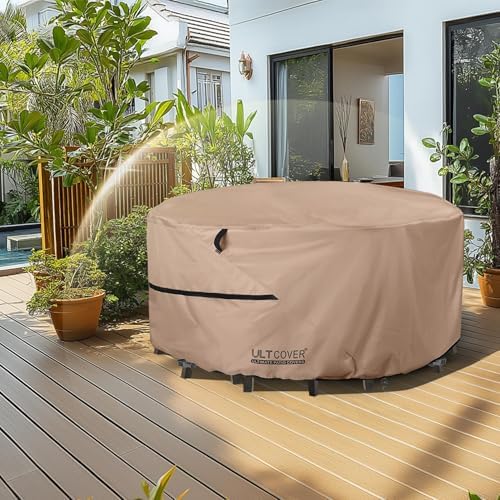 ULTCOVER Waterproof Round Patio Table Cover 60 inch - Image 7