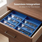 Stratalife 8 Grids Drawer Sunglasses Organizer Tray - Image 4