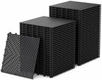 Jocoevol 60-Pcs Interlocking Tile, Indoor/Outdoor Drainage Interlocking Floor by JOCOEVOL