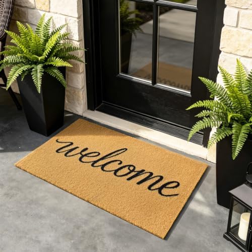 Front Door Mat Outside Non-Slip Welcome Doormat - Image 2