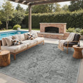 GENIMO Indoor Outdoor Rug, Washable by GENIMO