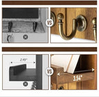 Rebee Vision Acacia Wood Key Holder Wall Mount - Image 5