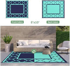 GENIMO Outdoor Rug, Waterproof Plastic Rugs - Image 4