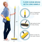 Deck Brush with Long Handle - Image 2
