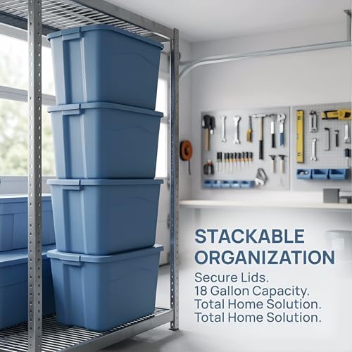 18 Gallon Plastic Storage Bin - Image 4
