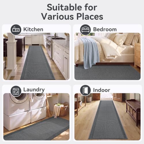 2x6 Hallway Kitchen Runner Rug Non Slip Washable - Image 6