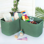 MINTWOOD Design 3-Pack Decorative Woven Storage Baskets - Image 3