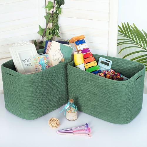 MINTWOOD Design 3-Pack Decorative Woven Storage Baskets - Image 3