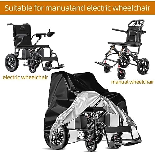 Heavy Duty Waterproof & Dustproof Electric Wheelchair Cover - Image 4