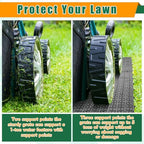 15 Pcs Ground Protection Mats, Interlocking Black 15.7 x 15.7 in - Image 5
