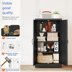 GAIOUS 43.3'' Tall Kitchen Pantry Cabinet - Image 4