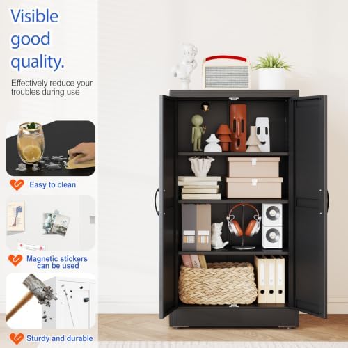 GAIOUS 43.3'' Tall Kitchen Pantry Cabinet - Image 4